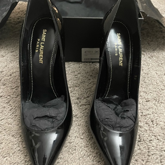 Saint Laurent OPYUM 110 Ysl Heel Pump - Picture 3 of 17